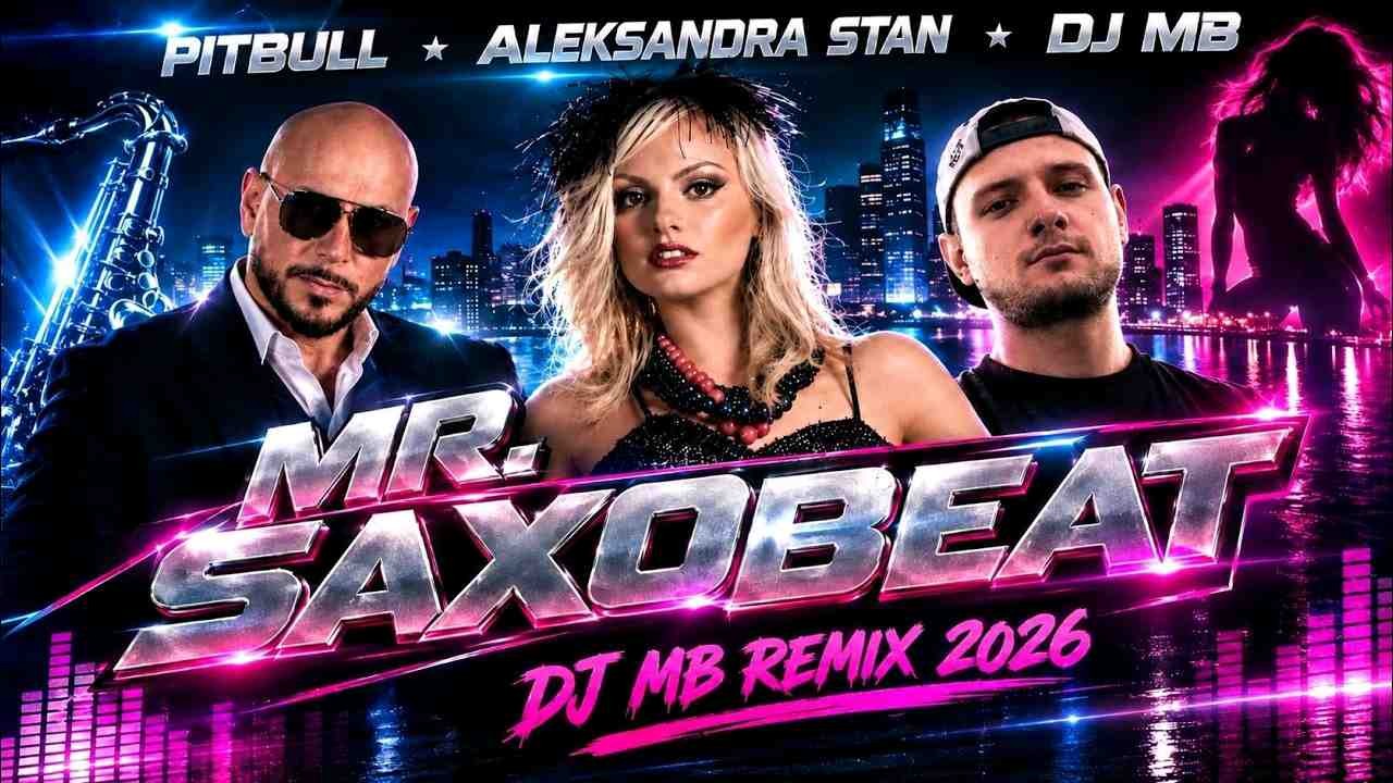 Alexandra Stan x Pitbull - Mr. Saxobeat (Amerika) kapak görseli